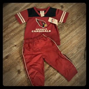 New 2T Arizona Cardinals Jersey Free Pants Uniform